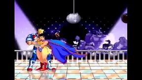 (mugen)Wonderwoman and guy fucked by mob
