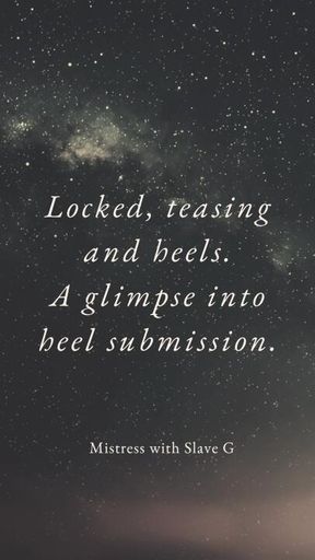 TEASER - Balls tickled in Chastity