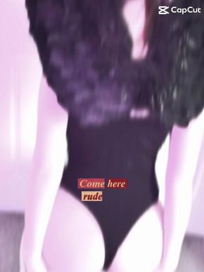 Dark Angel Foot Tease 🖤