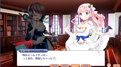 Animated hentai fantasy featuring Elena Links and vivid cartoon characters in erotic scenes