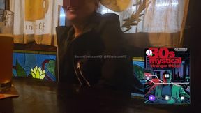 She&#039;s having fun in a bar with her remote-controlled toy to the sound of Stranger Things. She asks them to stop... r&hellip;