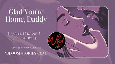 Glad you're home Daddy praising her Aussie solo fsub