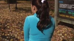 BIG NATURAL BUST TITTY BABE BRANDY TALORE PUBLIC HANDJOB