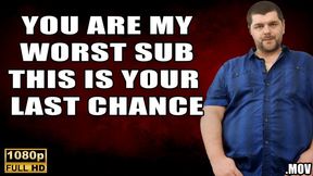 KingMarti: You Are My Worst Sub, Now It's Time To Pay! - (Financial Domination - FinDom - Male Findom) FHD - MOV
