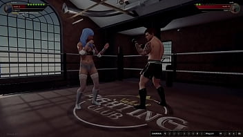 Ariana VS Jerle (Naked Fighter 3D)