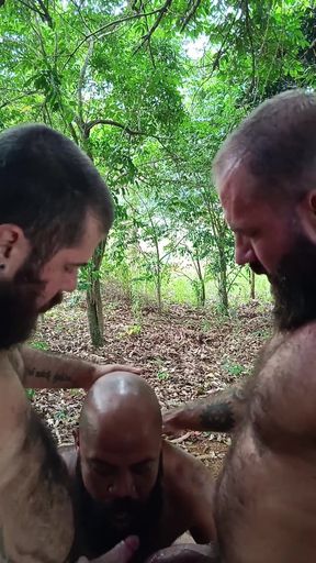 Two Stepbrothers Outdoor Hookup