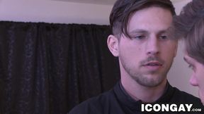 Master priest Roman Todd banging Michael Delrays asshole