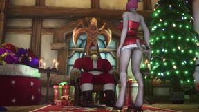 Russian Christmas Creampie Gangbang