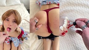 💋dolores haze cosplay - ddlg video🧸