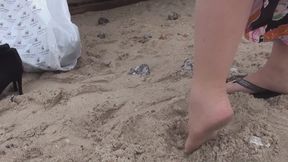 Katherina On The Beach