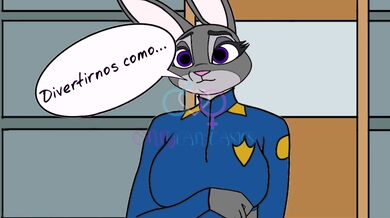 Judy Hopps gets creampied in the animated Zootopia trio