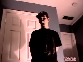 Uncut Brian Unloads His Big Dick