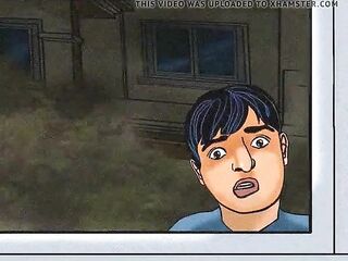 Step son checks his parents. porn toon