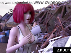 f u t a sentai squad futuristic futanari arps creampies