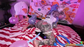 Creampied hottie Tiger Lilly in Clown Town