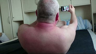 Geile Oma in Strumpfhose f&uuml_r mich als Nylonjunge 2