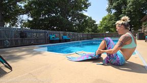 BTS Video Mermaid Andi in the Pool