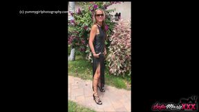Naughty MILF Sofie Marie takes snaps and has fun in the sun