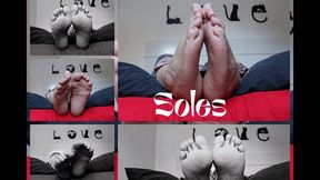 Dolce Amaran Soles and Silence - BBW- FEET FETISH - SOLES - NAILS - TOES - BIG TOE
