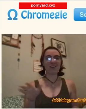 Teen girl flashes public in a surprising reaction