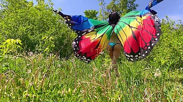 naked butterfly