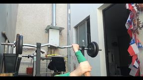 Jerlking off in My Gym
