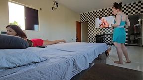 Dei encima mesmo minha amiga sem atencao nem viu quando trepei com o marido dela ele fudeu muito meu cu mim enchendo di porra