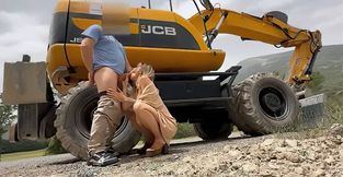 partie de cul sur le chantier