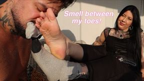 Seventrix with Stinky Socks - SOCKS SMELLING - DIRTY SOCKS - SWEATY SOCKS - FOOT WORSHIP - FOOT DOMINATION - FOOT FETISH - BOOTS LICKING - GOTHIC