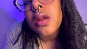 Big Glossy Femdom Lips JOI