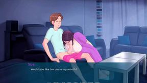 SexNote Cap 9 - StepMom and StepSis Suck&#x1F61C; My D