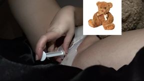 MY STEPSISTER HOME ALONE &amp; MASTURBATES WITH YOGURT-AMATEUR ARABIAN SNOWWHITE-KINKY FOOD FETISH PORN USA LOS ANGELES