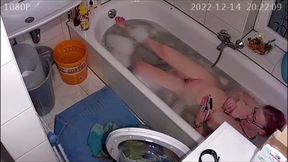 Caught Taking a Bath (no Sound)