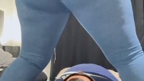 Lula Farting On Her Slaves Face!