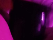 sissy cd take bbc dildo