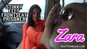 Zara Vixen - Stinky Feet Frontseat Prisoner
