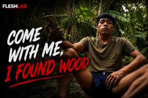 COME WITH ME, I FOUND WOOD: Pinoy Twink Jerks Off in Woods And Swallows His Load Secretly