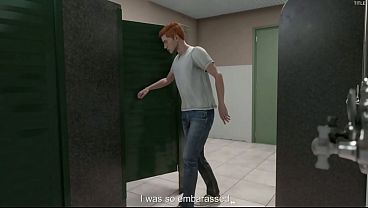 The guy went to a military academy to join the army, but an officer caught him in the bathroom and offered to give him a blowjob