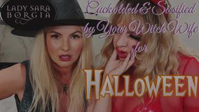 Cuckolded & Sissified by Your Witch Wife for Halloween