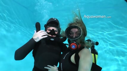 Aquawomen - Mermaids in Black Neoprene!