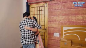 Collage Girlfriend Seduces Boyfriend in Bedroom