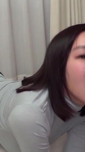 Part 5 [Braless Vlog] Tried making her climax with just her mouth. Vol.2   Clip 2