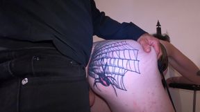 Black-haired MILF with Wide Bust Destroyed and Creampie in BDSM Dungeon