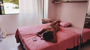 i crashed my stepbrother s car, and without money, i had to offer my virgin ass as payment and he even came inside. luna oliveira e and vagninho