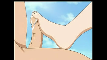 Virgin Auction/Shoujo Auction: Footjob Scene