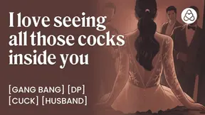 Bride Gets Fucked by 3 Men on Wedding Night – Wedding Night Gangbang Foursome Fantasy ASMR Audio Porn - Erotic Audio Story