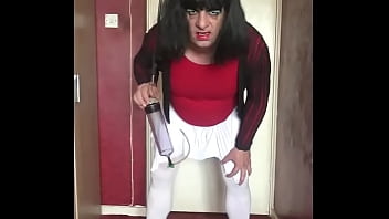 sissy crossdresser when are you going to fill my piss tube up with piss so i can swallow it