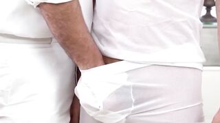 Raw Bareback Twunks - Sucking & Fucked Hard By Older Man