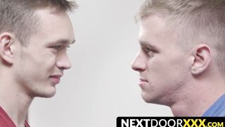 NextDoorXXX.com - Hairy jock dick fills his boyfriend's ass in a raw fuck