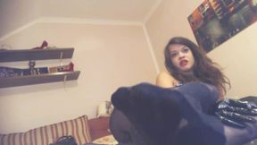 Feet smelling 94